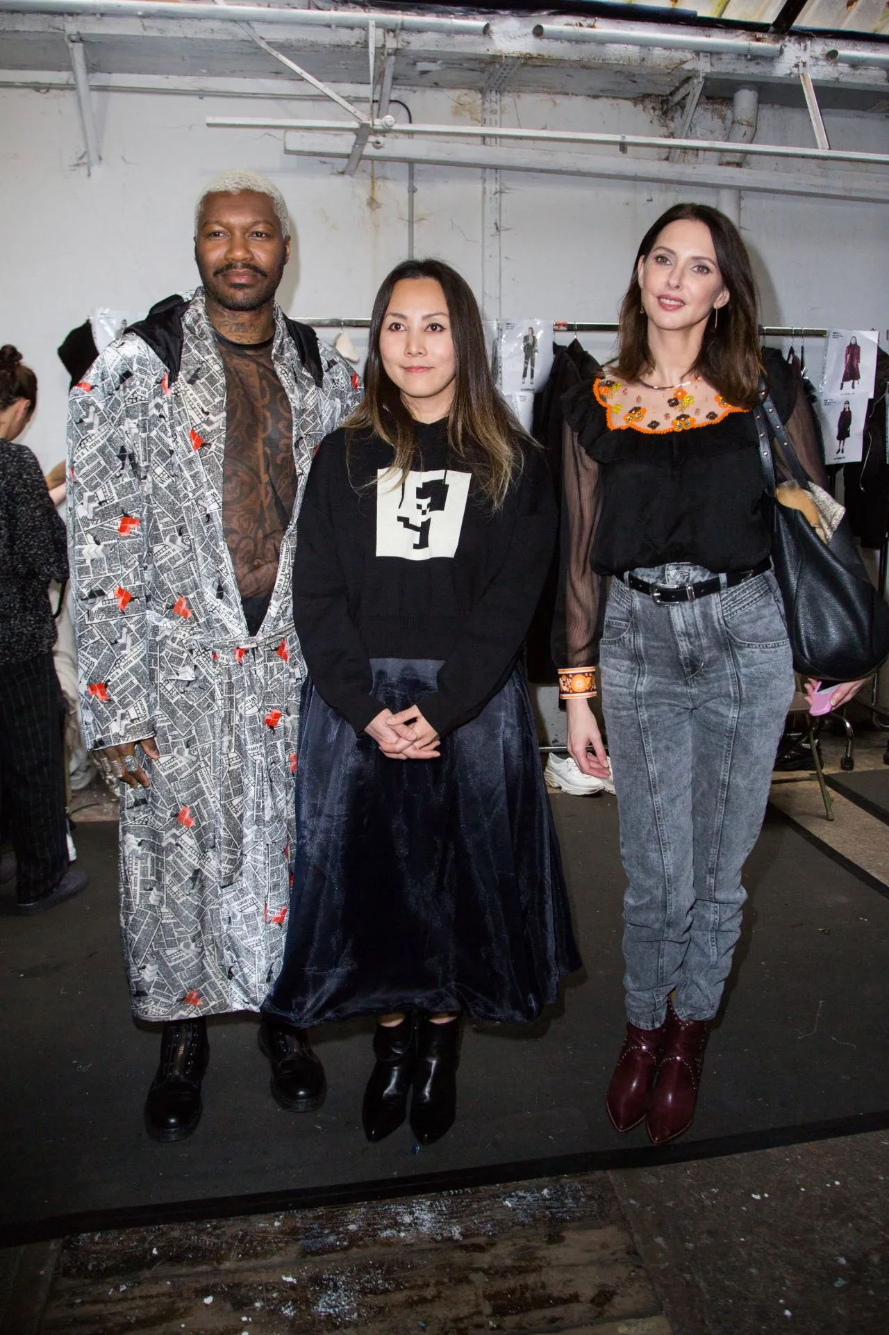 FREDERIQUE BEL AT ALIANNA LIU FASHION SHOW AT PARIS FASHION WEEK2